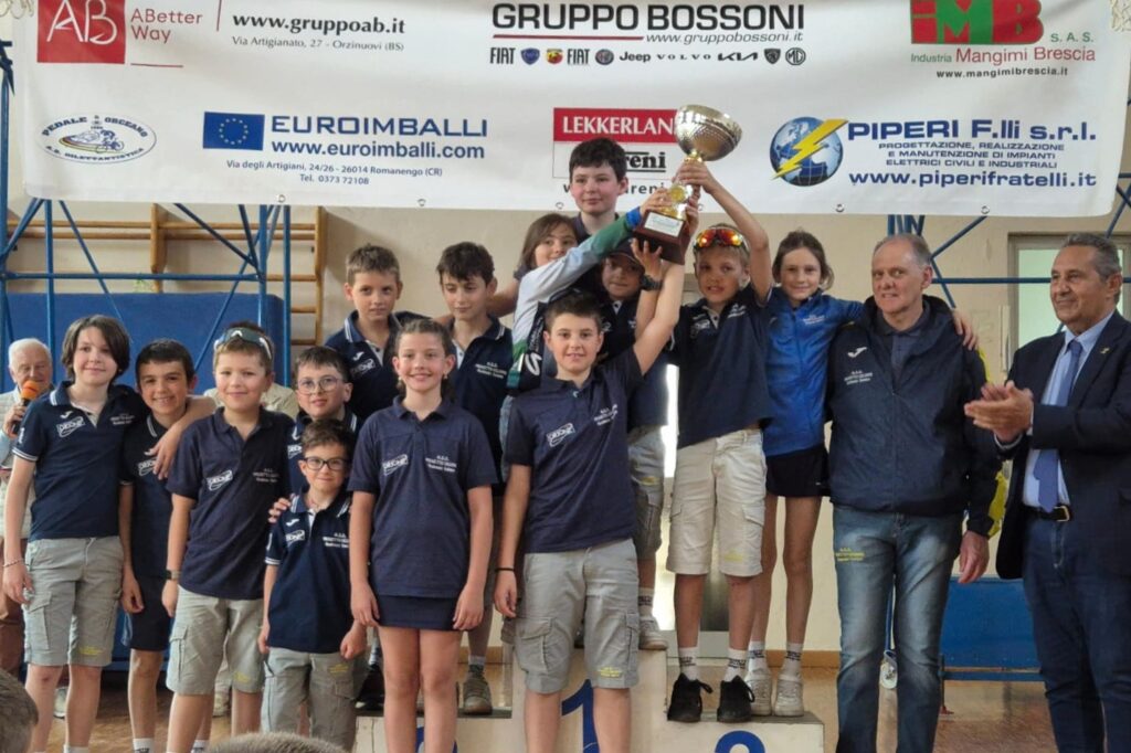 Giovanissimi al terzo posto di squadra a Villachiara