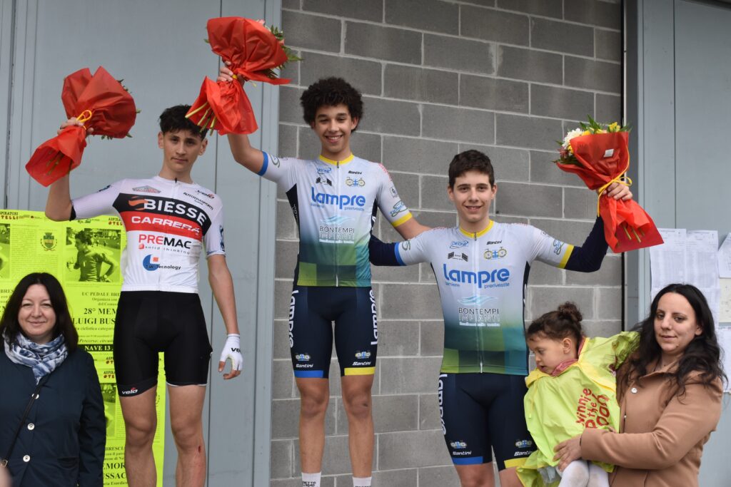 Podio Lorenzo Delbono e Marco Bertacchini a Nave