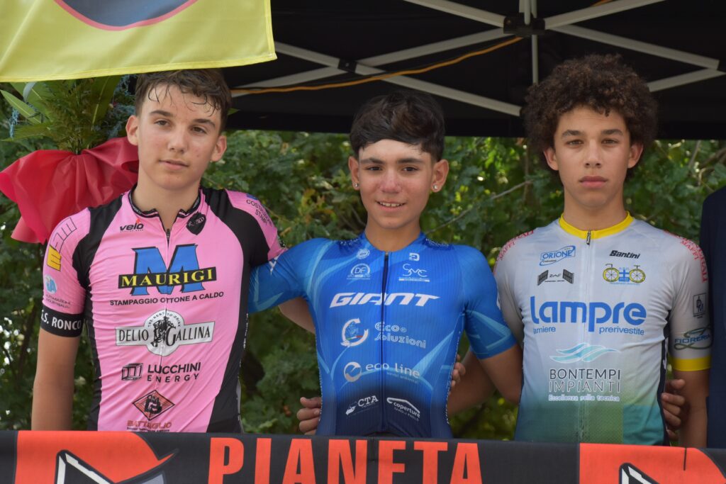 Lorenzo Delbono sul podio di Mazzano