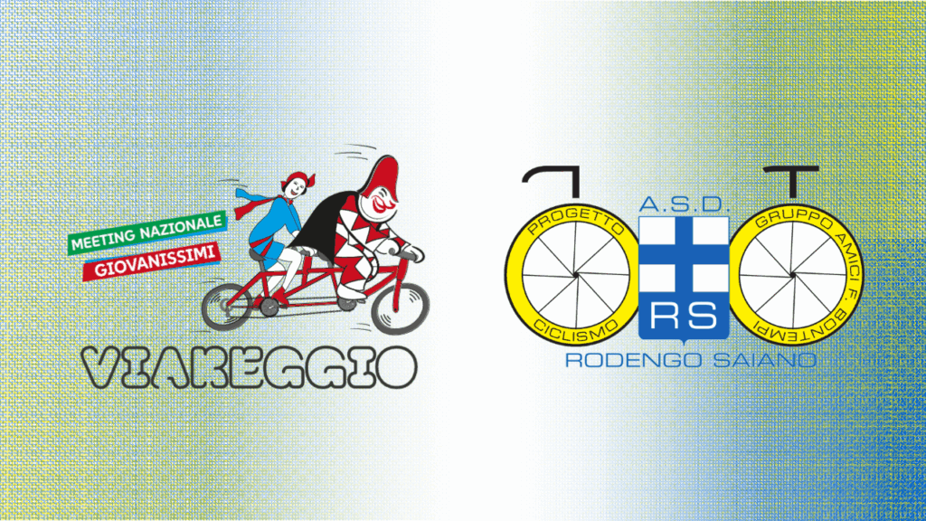Logo Meeting Nazionale di Viareggio e logo Progetto Ciclismo