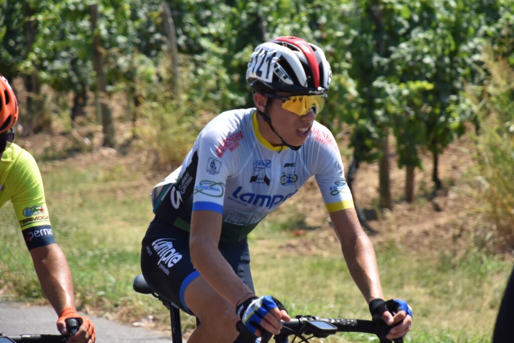 Christian Vuto in gara
