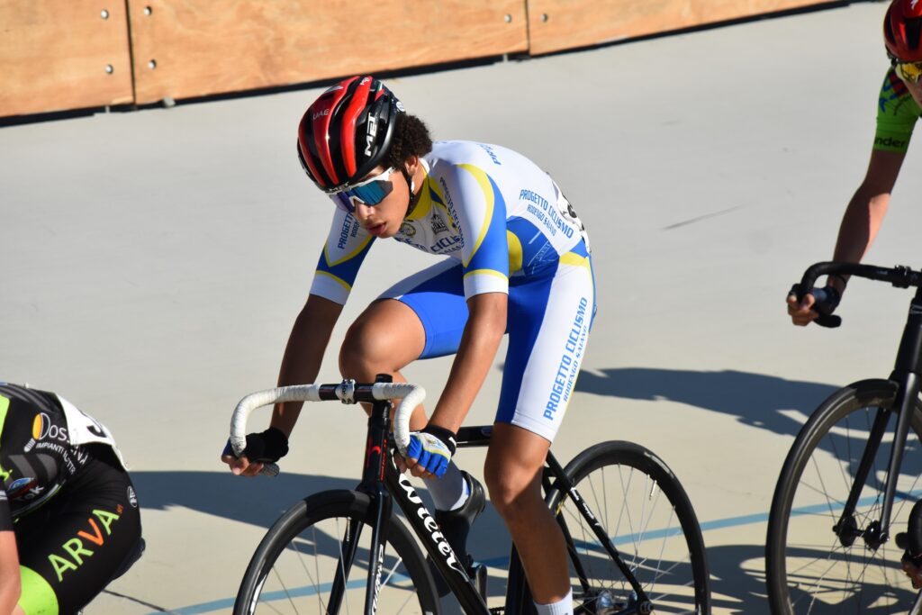 Lorenzo Delbono in pista