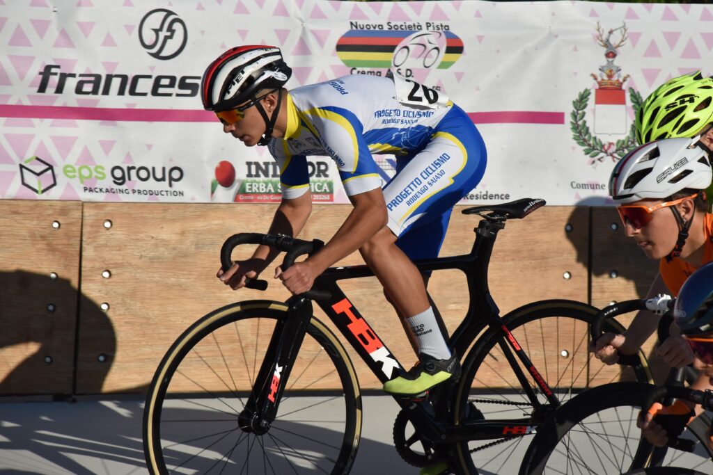 Cristiano Cacciamali in pista