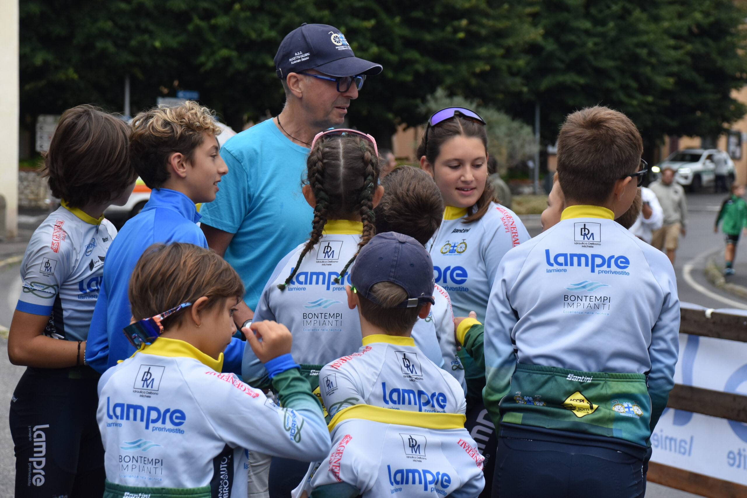 I Giovanissimi prima della gara