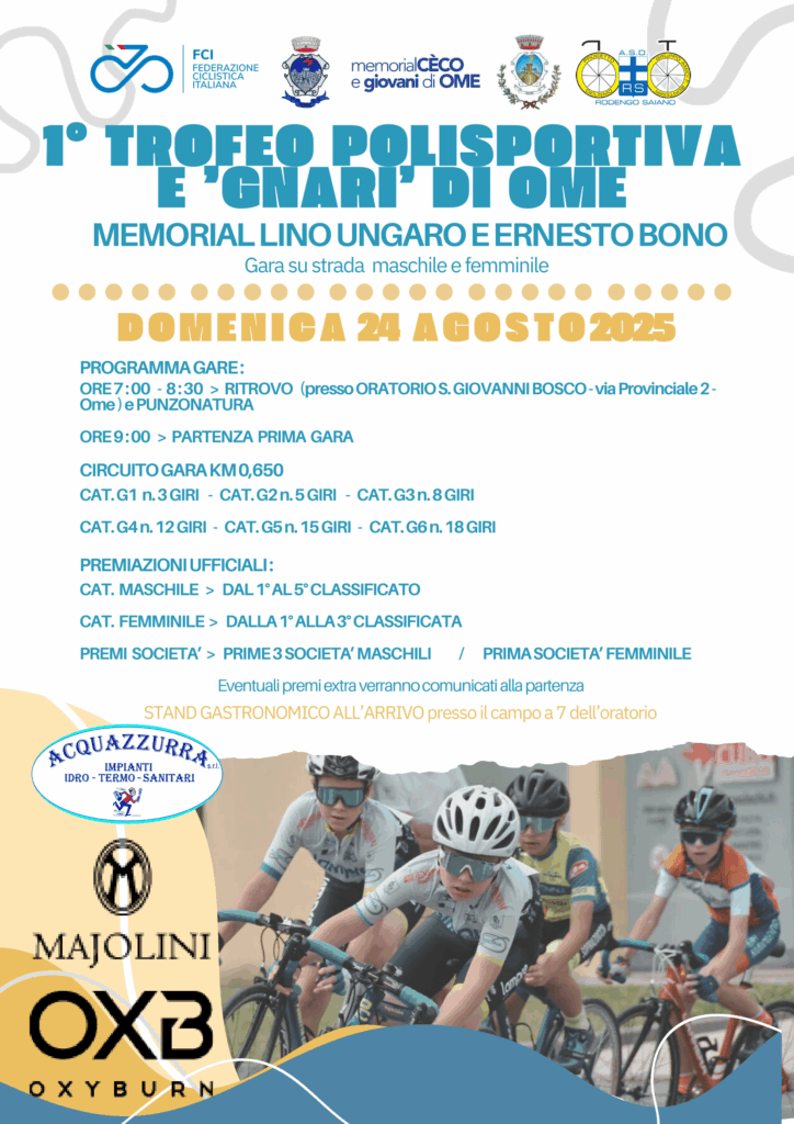 Locandina Giovanissimi Ome