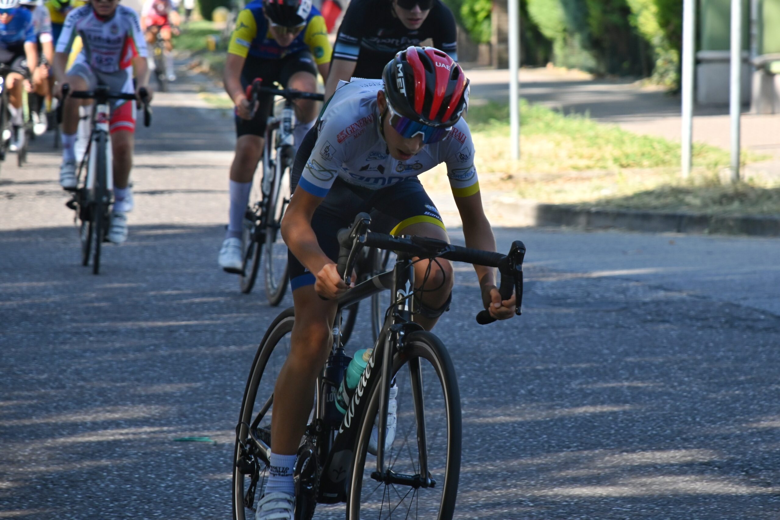 Mattia Cotelli in gara