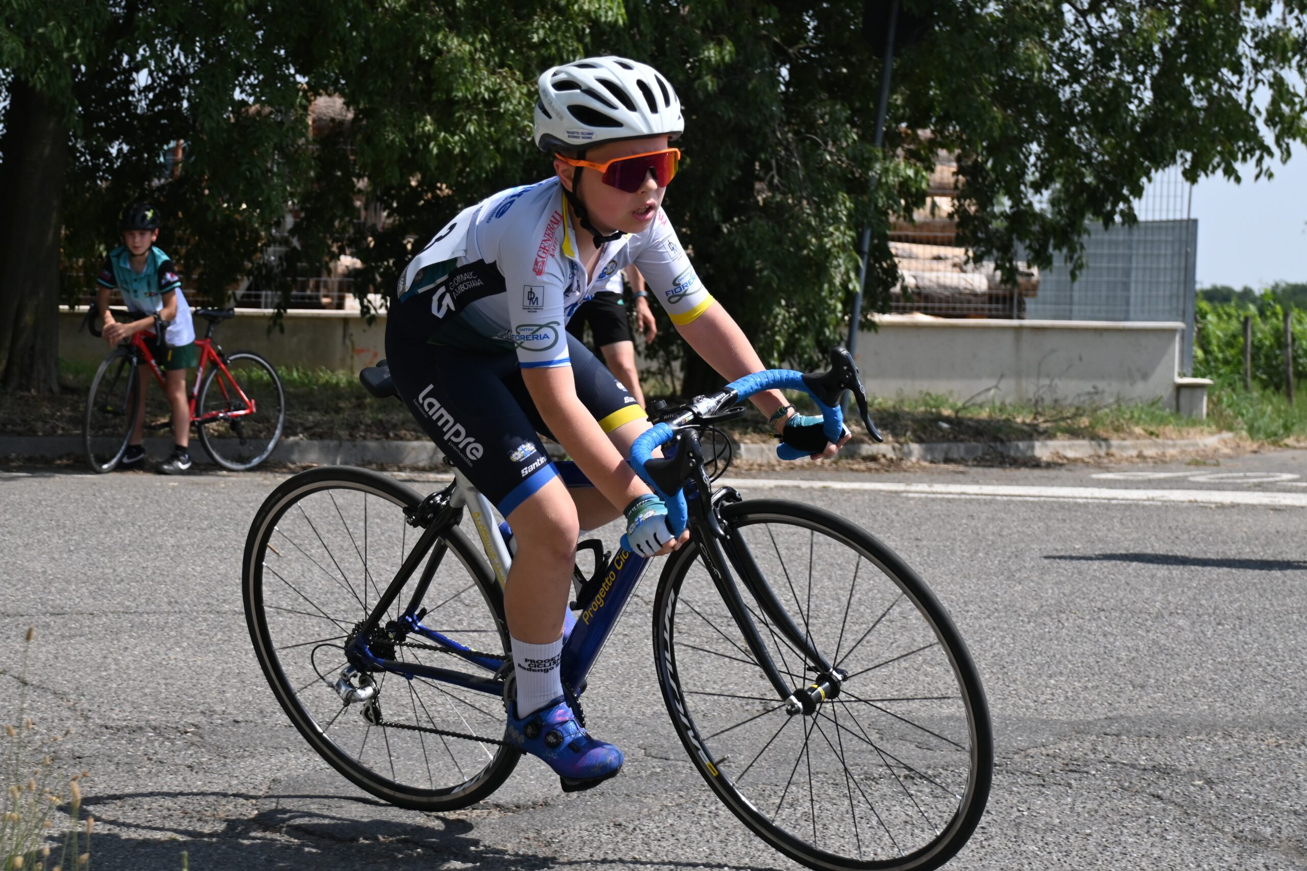 Tommaso Balzi in gara