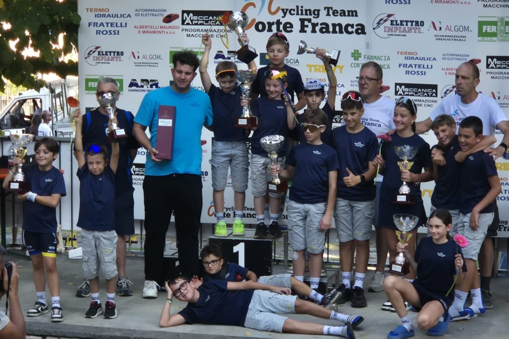 I Giovanissimi secondi a Corte Franca